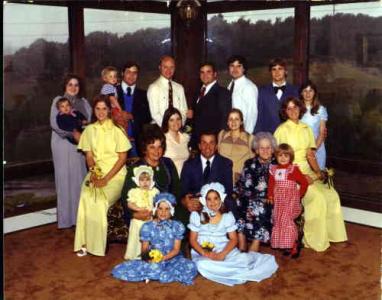 Bill Cobabe Sr Family 1975