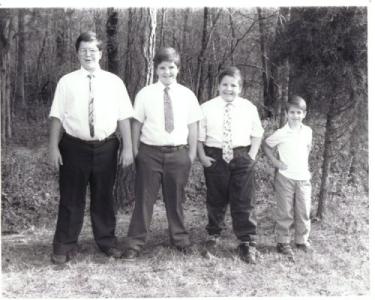 Jim's Boyis in Alabama 1991